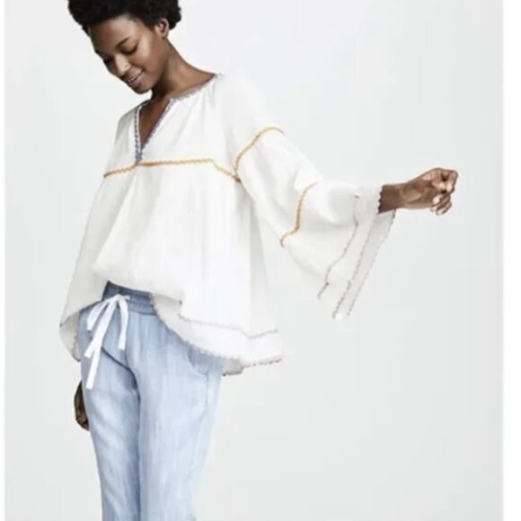 Paul & Joe Sister Ric Rac Blouse | Size 4 - Picture 2 of 7